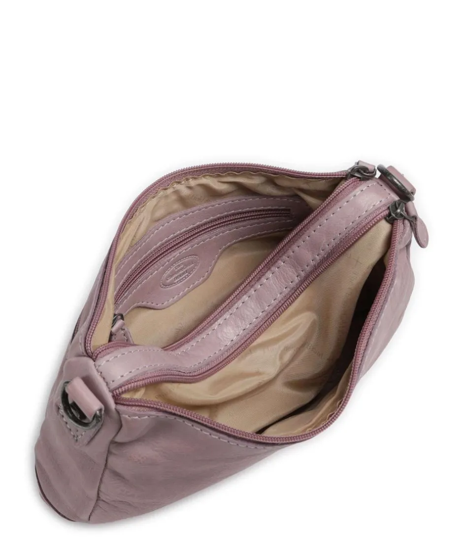 The Chesterfield Brand Shoulder Bags|Crossbody Bags-Washed Waxed Cow Irving Shoulder bag grained cow leather