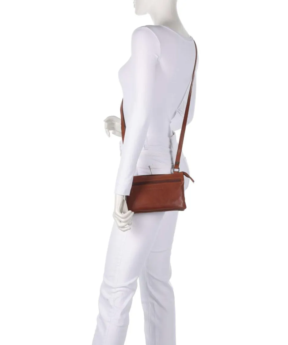 The Chesterfield Brand Crossbody Bags-Washed Waxed Cow Osaka Crossbody bag grained cow leather