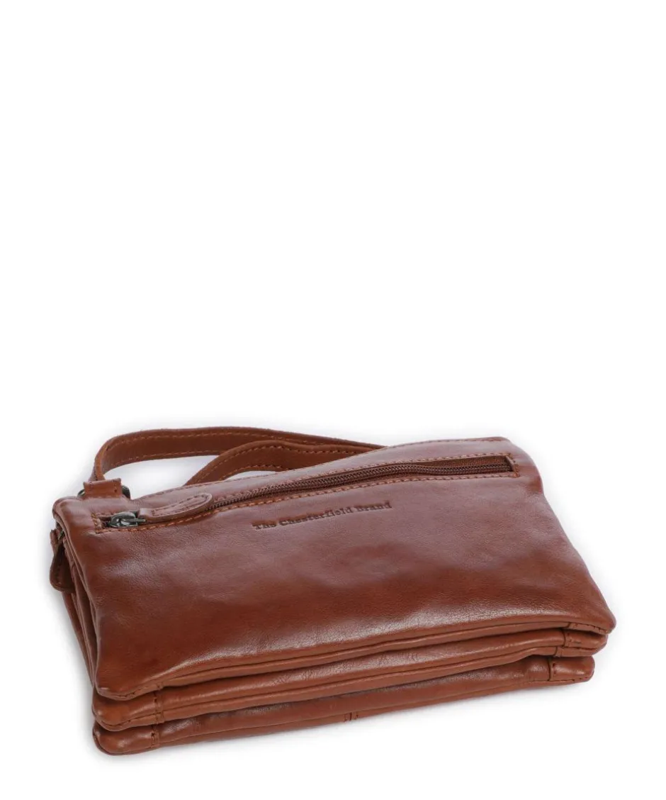 The Chesterfield Brand Crossbody Bags-Washed Waxed Cow Osaka Crossbody bag grained cow leather