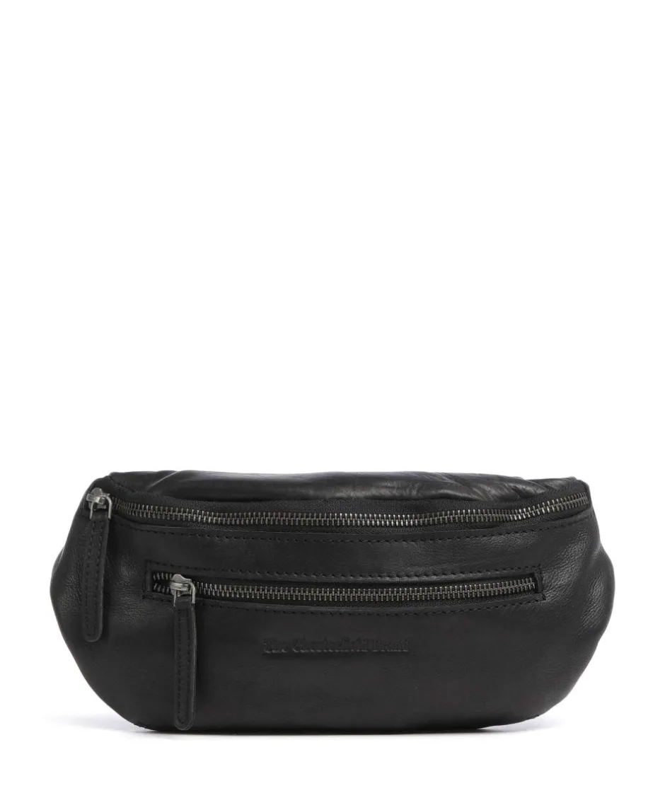 The Chesterfield Brand Fanny Packs|Crossbody Bags-Washed Waxed Cow Severo Fanny pack grained cow leather