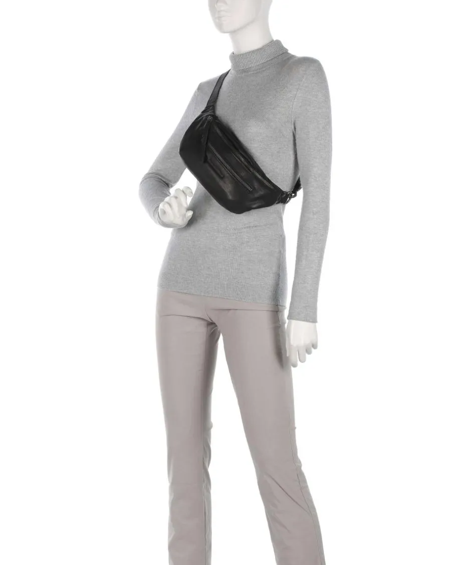 The Chesterfield Brand Fanny Packs|Crossbody Bags-Washed Waxed Cow Severo Fanny pack grained cow leather