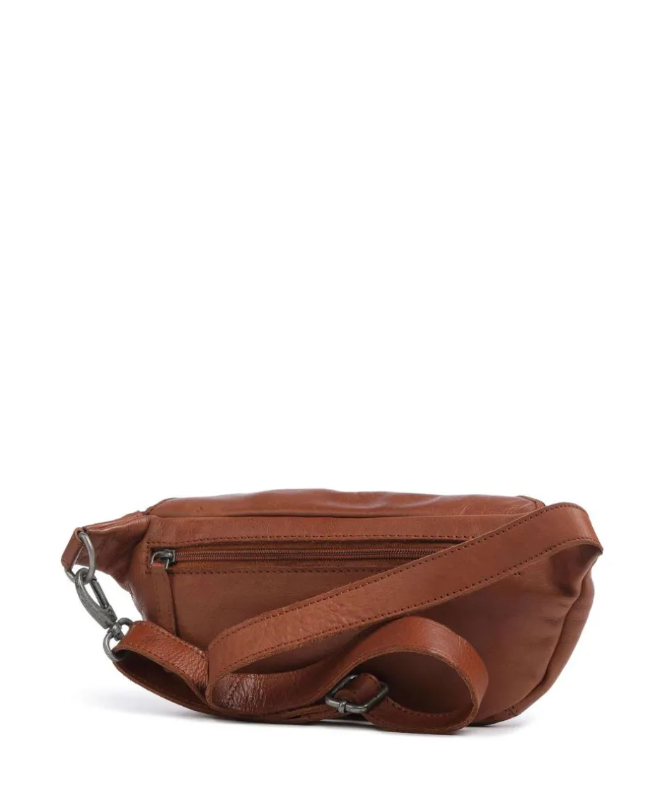 The Chesterfield Brand Fanny Packs|Crossbody Bags-Washed Waxed Cow Severo Fanny pack grained cow leather