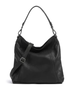 The Chesterfield Brand Shoulder Bags|Hobo Bags-Washed Waxed Cow Sintra Hobo bag grained cow leather