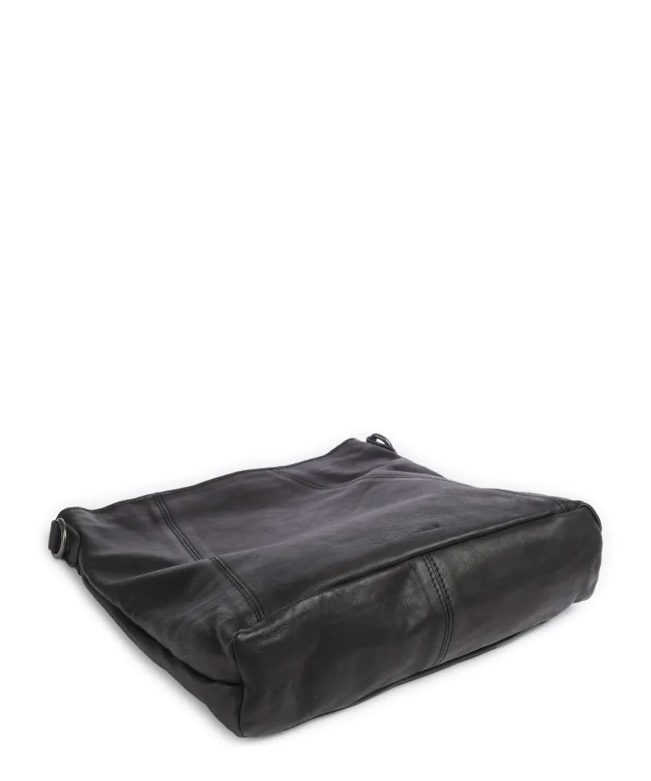 The Chesterfield Brand Shoulder Bags|Hobo Bags-Washed Waxed Cow Sintra Hobo bag grained cow leather