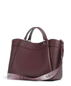 Armani Exchange Tote Bags|Handbags-Wave L Handbag imitation leather