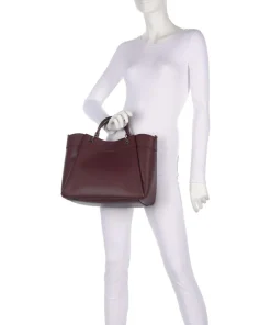 Armani Exchange Tote Bags|Handbags-Wave L Handbag imitation leather