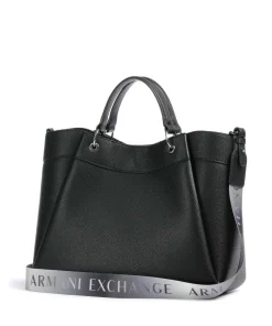 Armani Exchange Tote Bags|Handbags-Wave L Handbag imitation leather