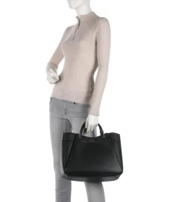 Armani Exchange Tote Bags|Handbags-Wave L Handbag imitation leather