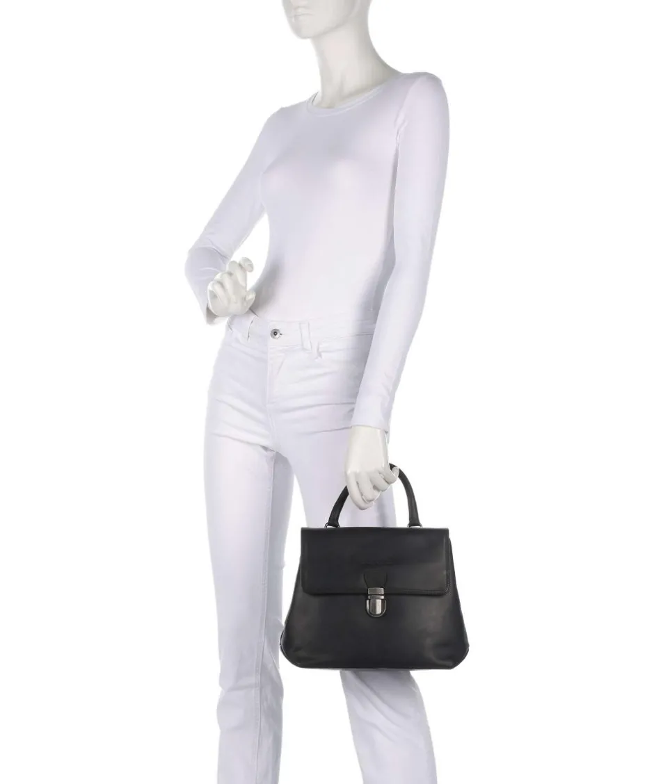 The Chesterfield Brand Handbags-Wax Pull Up Cow Angera Handbag fine grain cow leather