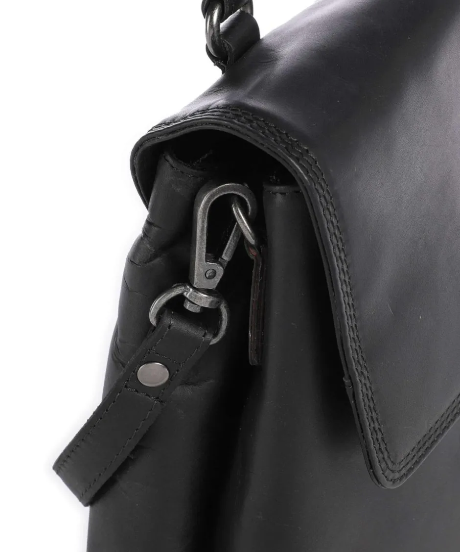 The Chesterfield Brand Handbags-Wax Pull Up Cow Angera Handbag fine grain cow leather
