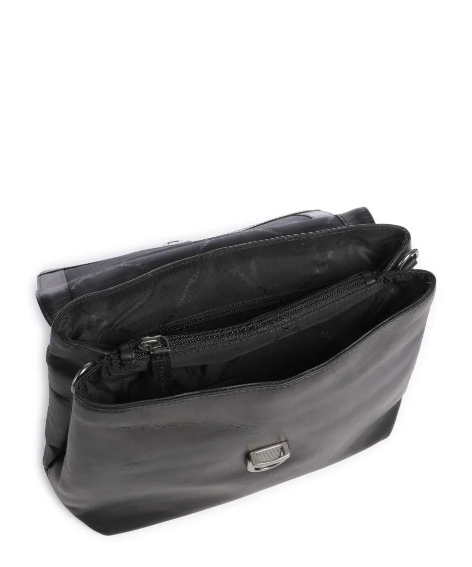 The Chesterfield Brand Handbags-Wax Pull Up Cow Angera Handbag fine grain cow leather