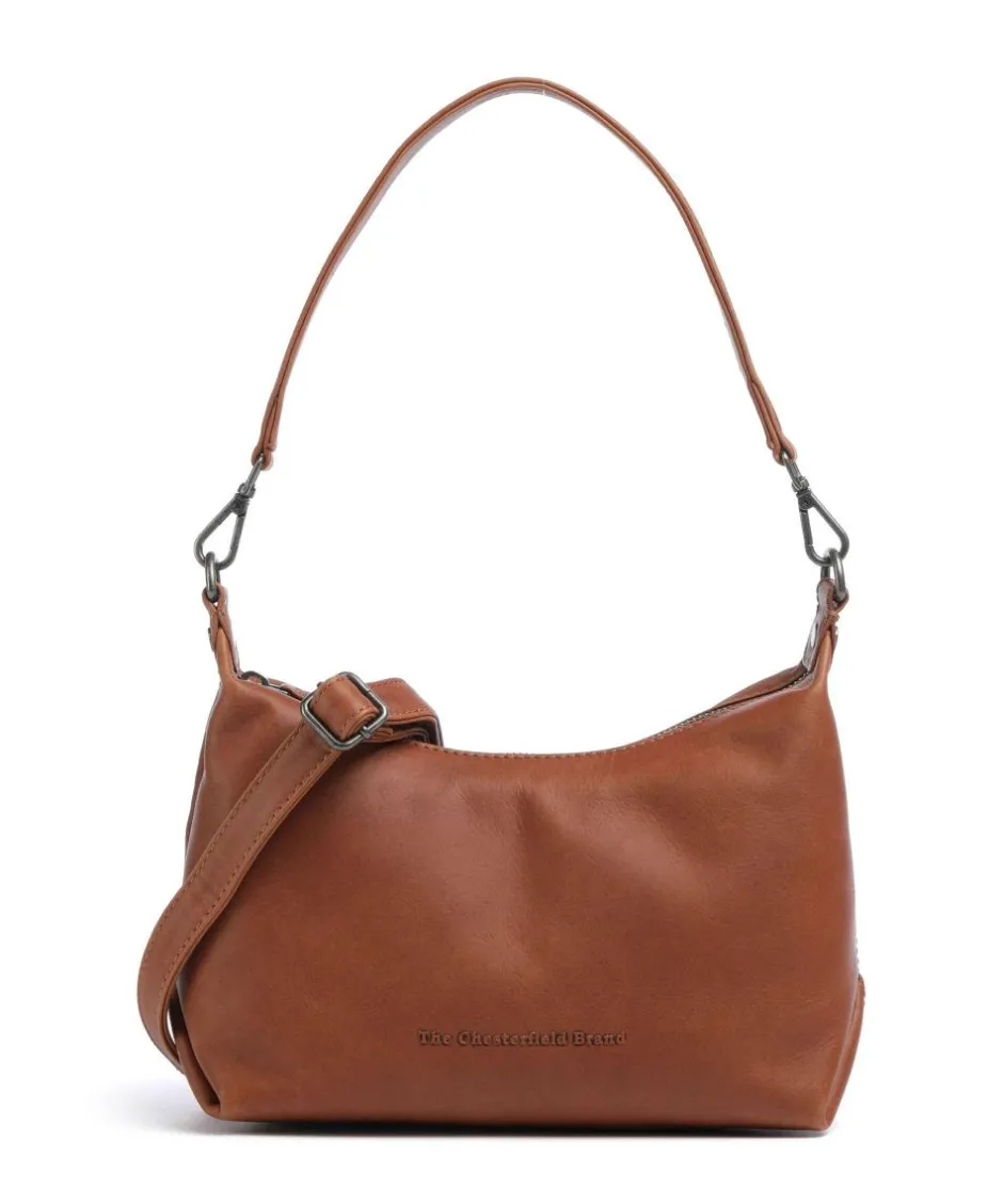The Chesterfield Brand Shoulder Bags|Crossbody Bags-Wax Pull Up Cow Christie Shoulder bag fine grain cow leather