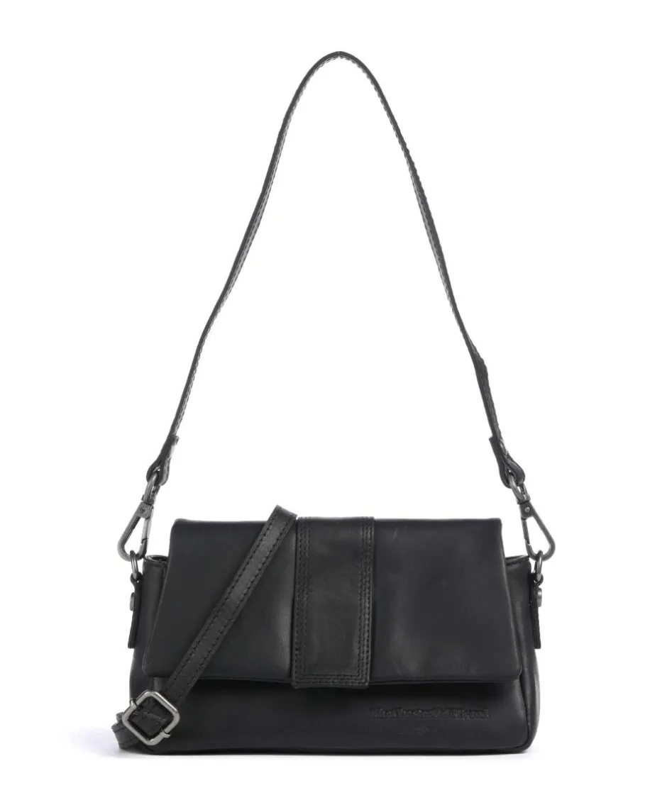 The Chesterfield Brand Shoulder Bags|Crossbody Bags-Wax Pull Up Cow Clifden Shoulder bag fine grain cow leather