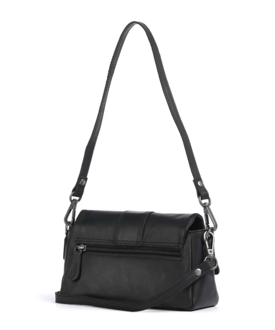 The Chesterfield Brand Shoulder Bags|Crossbody Bags-Wax Pull Up Cow Clifden Shoulder bag fine grain cow leather