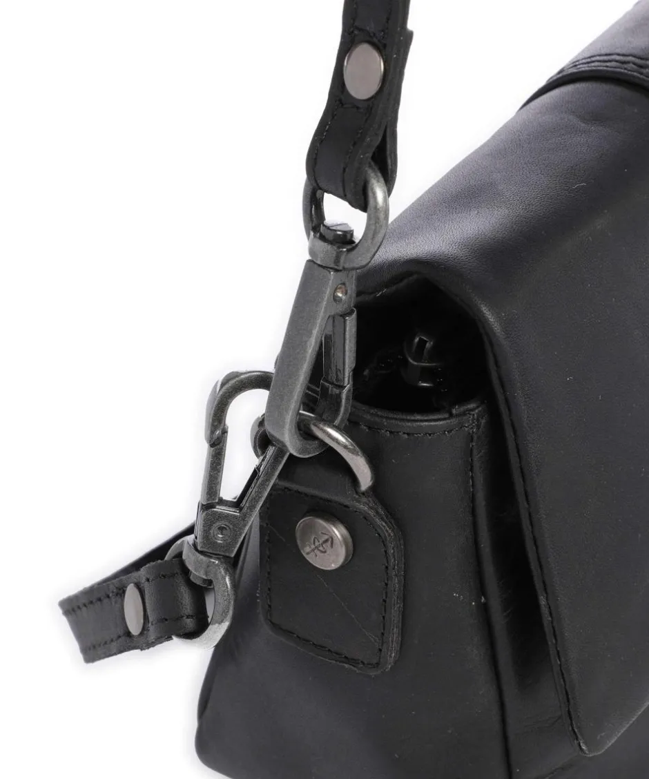 The Chesterfield Brand Shoulder Bags|Crossbody Bags-Wax Pull Up Cow Clifden Shoulder bag fine grain cow leather