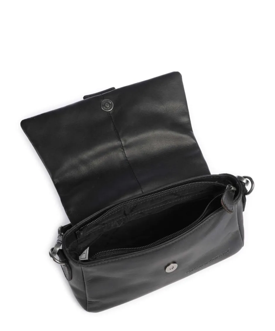The Chesterfield Brand Shoulder Bags|Crossbody Bags-Wax Pull Up Cow Clifden Shoulder bag fine grain cow leather