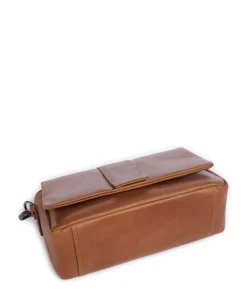 The Chesterfield Brand Shoulder Bags|Crossbody Bags-Wax Pull Up Cow Clifden Shoulder bag fine grain cow leather