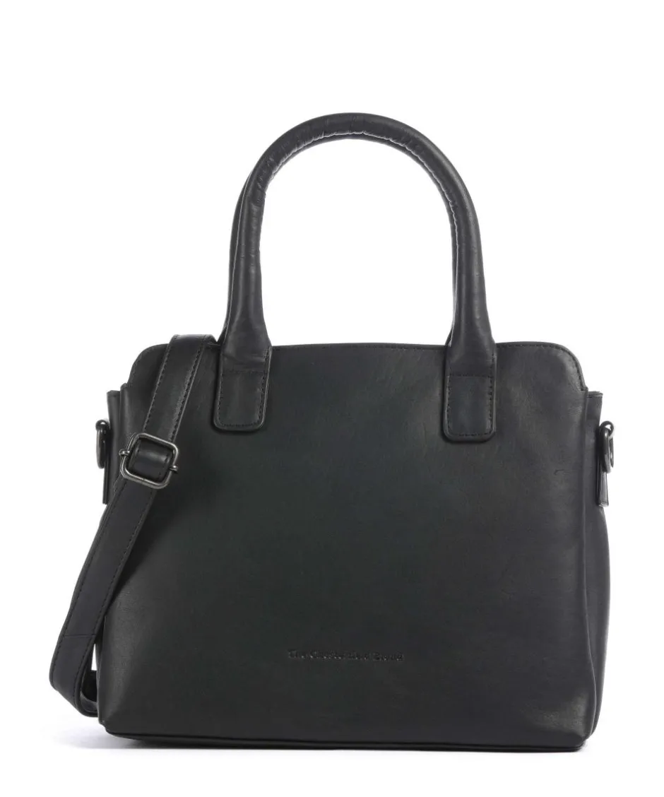 The Chesterfield Brand Handbags|Crossbody Bags-Wax Pull Up Cow Hermosa Handbag fine grain cow leather