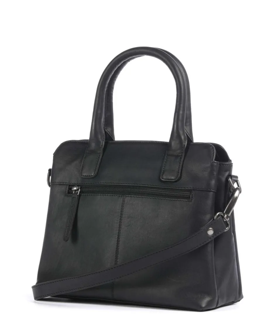 The Chesterfield Brand Handbags|Crossbody Bags-Wax Pull Up Cow Hermosa Handbag fine grain cow leather