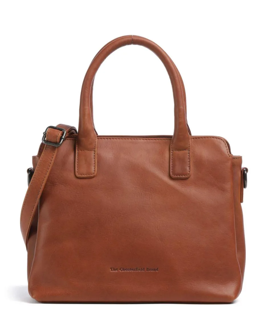 The Chesterfield Brand Handbags|Crossbody Bags-Wax Pull Up Cow Hermosa Handbag fine grain cow leather