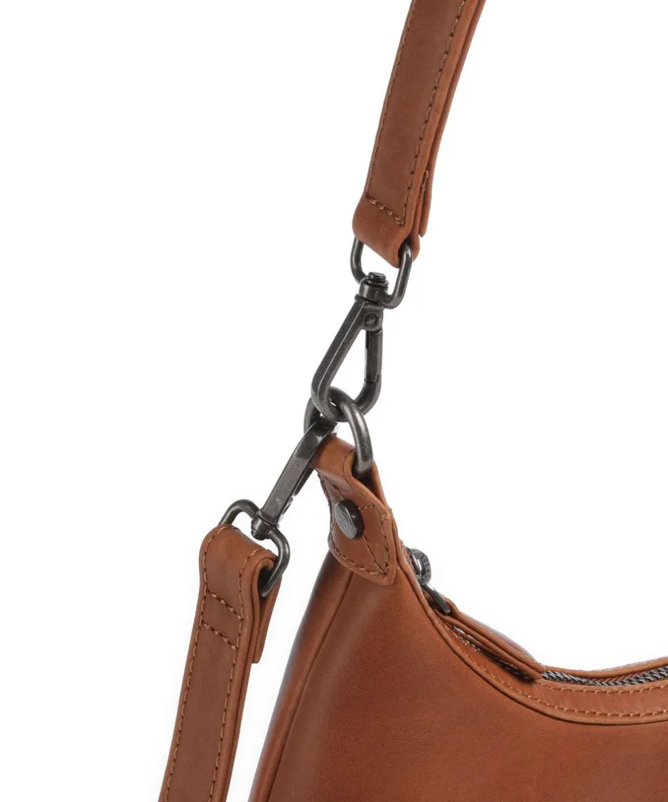 The Chesterfield Brand Shoulder Bags|Crossbody Bags-Wax Pull Up Cow Nancy Shoulder bag fine grain cow leather