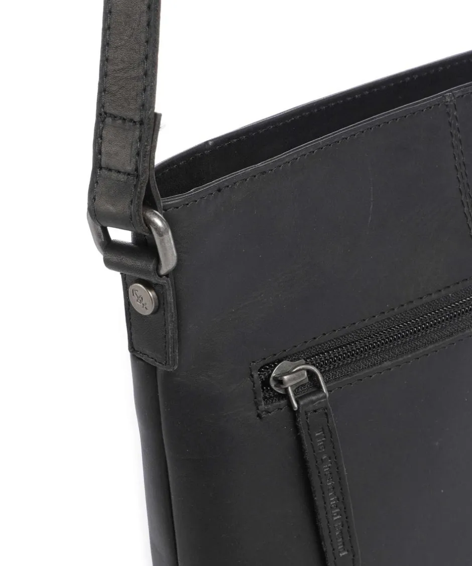 The Chesterfield Brand Crossbody Bags-Wax Pull Up Cow Navene Crossbody bag fine grain cow leather