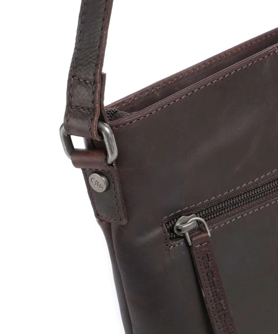 The Chesterfield Brand Crossbody Bags-Wax Pull Up Cow Navene Crossbody bag fine grain cow leather