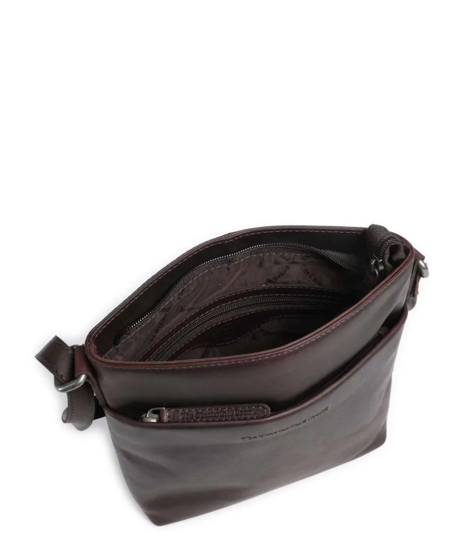 The Chesterfield Brand Crossbody Bags-Wax Pull Up Cow Navene Crossbody bag fine grain cow leather