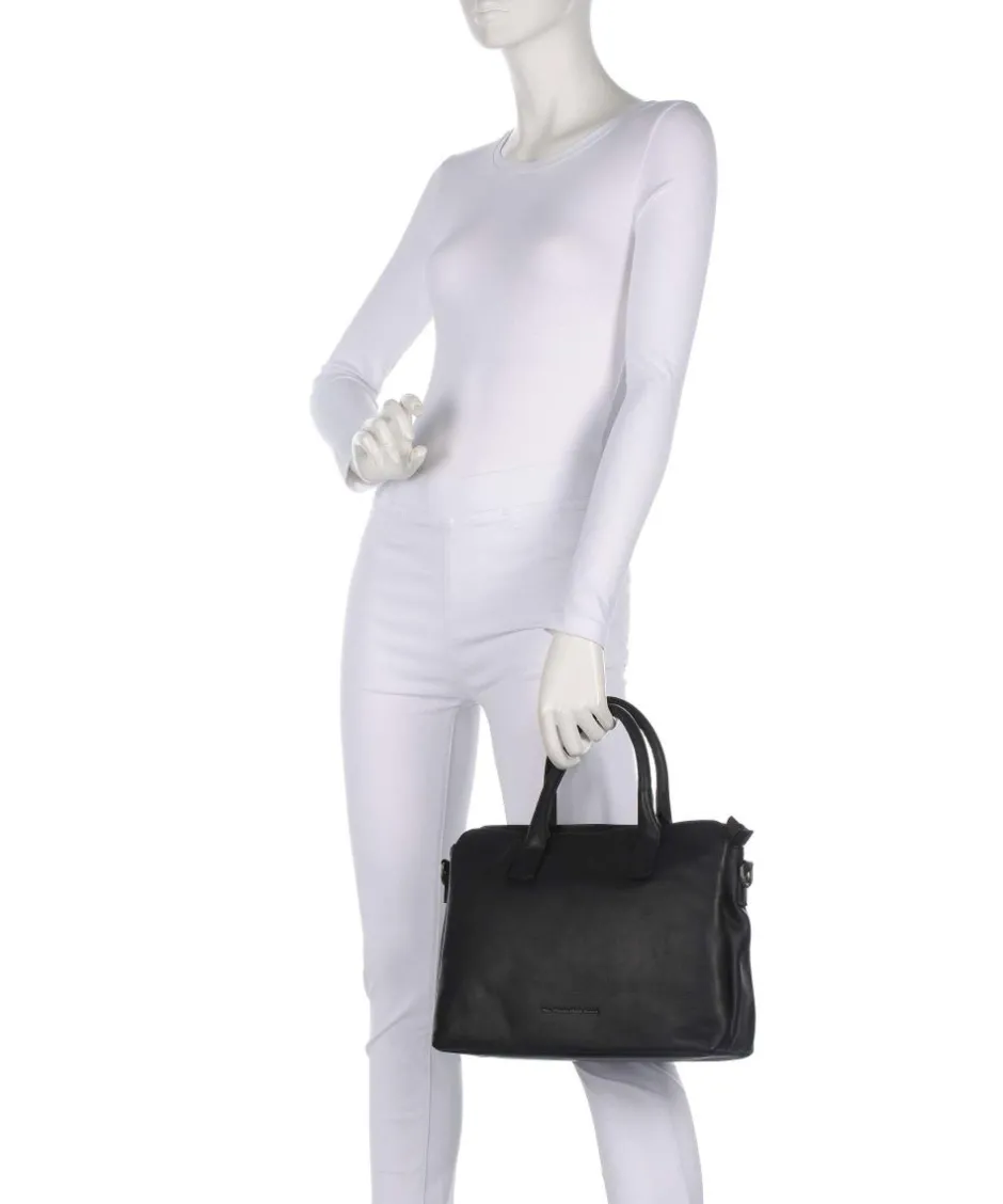 The Chesterfield Brand Handbags-Wax Pull Up Cow Valmonte Handbag fine grain cow leather