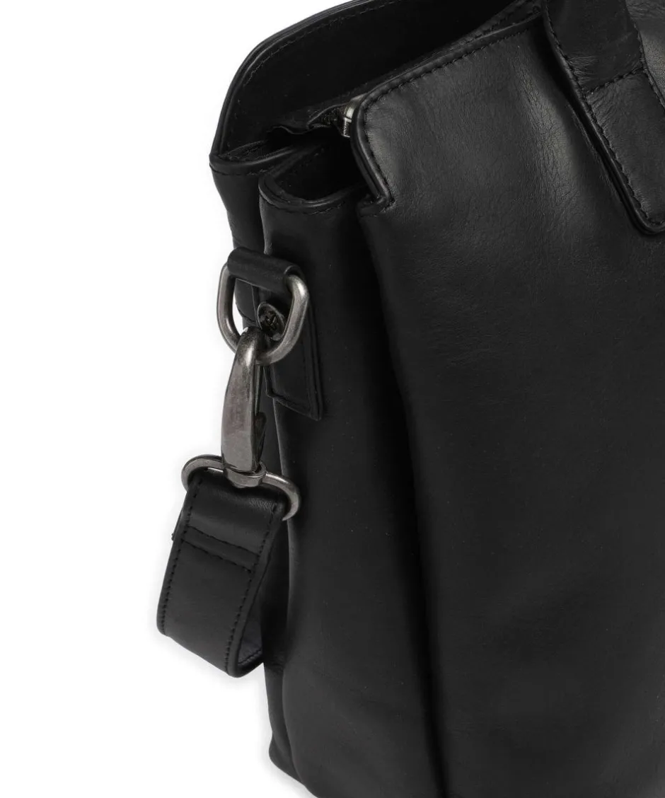 The Chesterfield Brand Handbags-Wax Pull Up Cow Valmonte Handbag fine grain cow leather