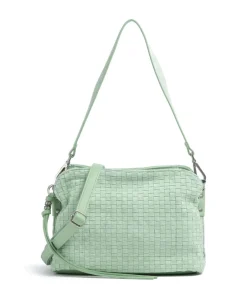 FredsBruder Shoulder Bags|Crossbody Bags-Weave Harmony Shoulder bag brushed leather