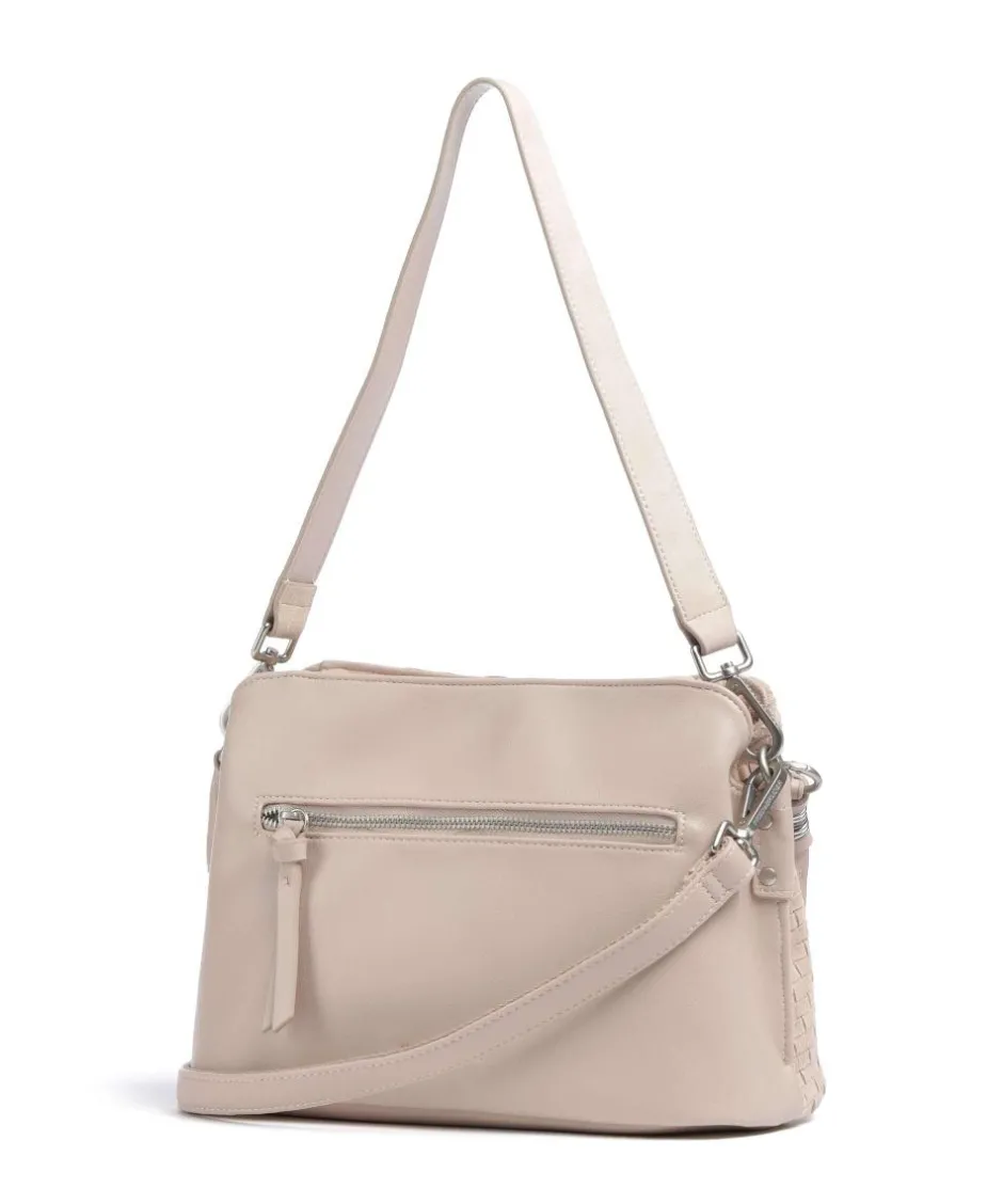 FredsBruder Shoulder Bags|Crossbody Bags-Weave Harmony Shoulder bag brushed leather