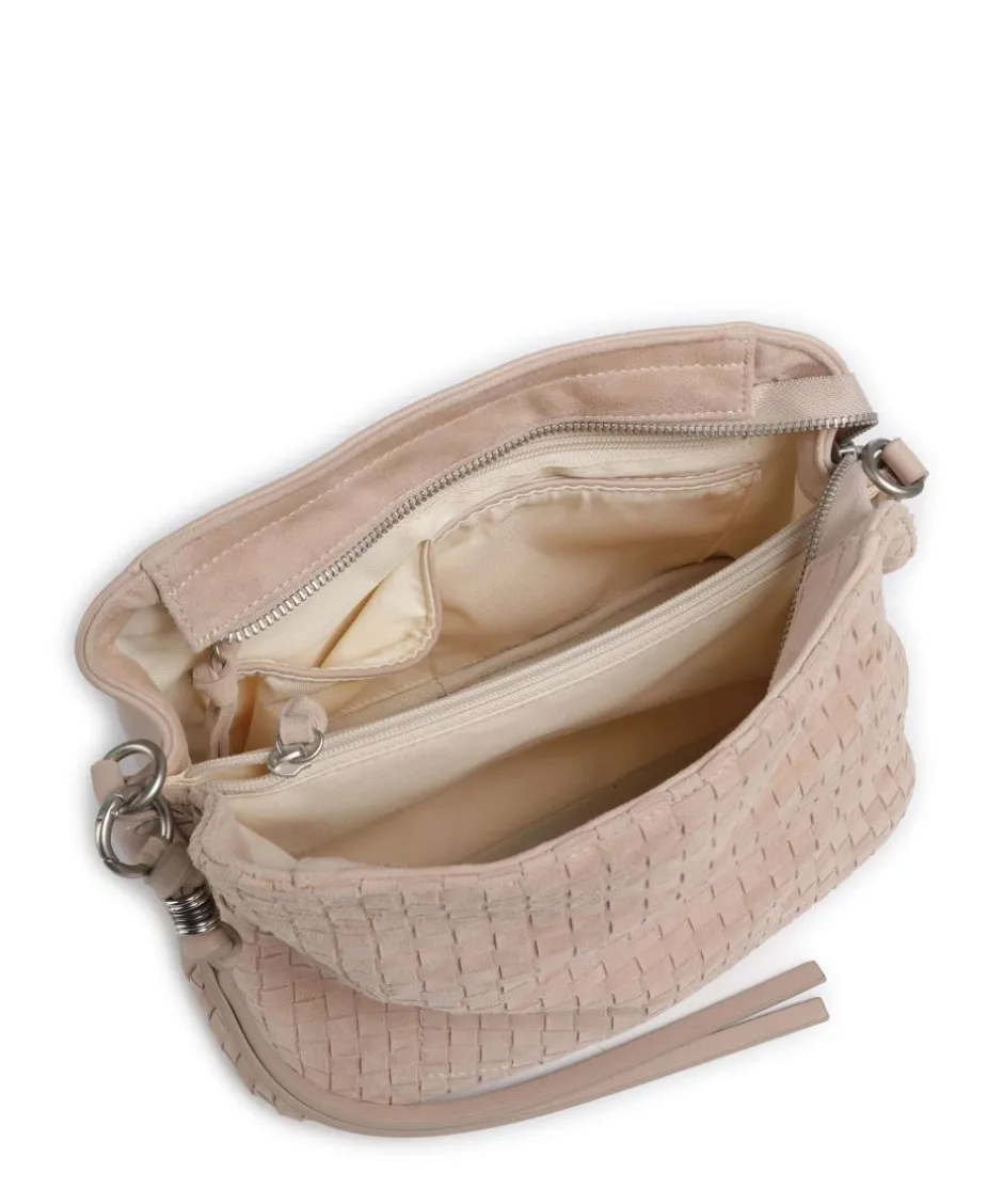 FredsBruder Shoulder Bags|Crossbody Bags-Weave Harmony Shoulder bag brushed leather