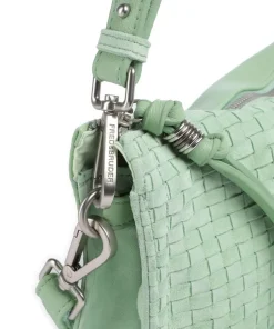 FredsBruder Shoulder Bags|Crossbody Bags-Weave Harmony Shoulder bag sheepskin leather