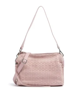 FredsBruder Shoulder Bags|Crossbody Bags-Weave Harmony Shoulder bag brushed leather