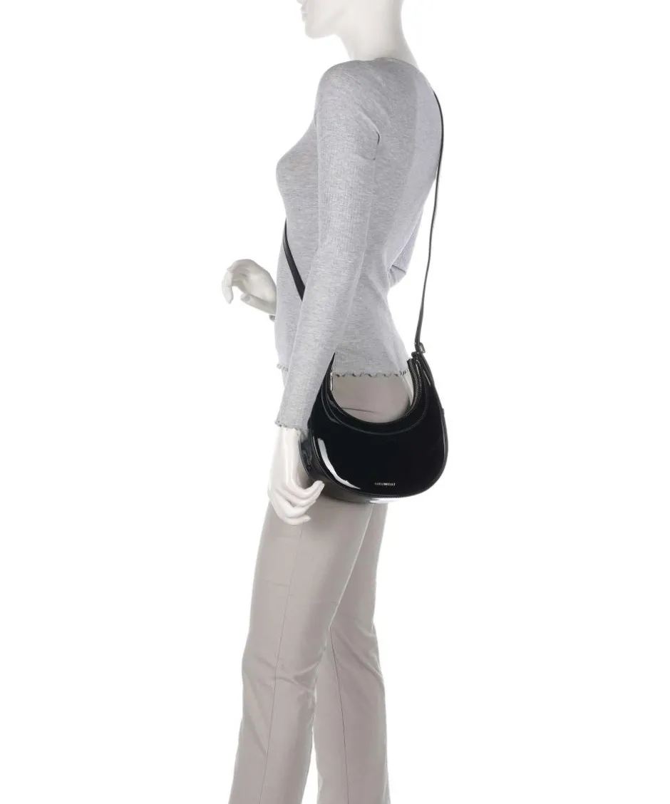 Coccinelle Shoulder Bags|Crossbody Bags-Whisper Patent Shoulder bag leather