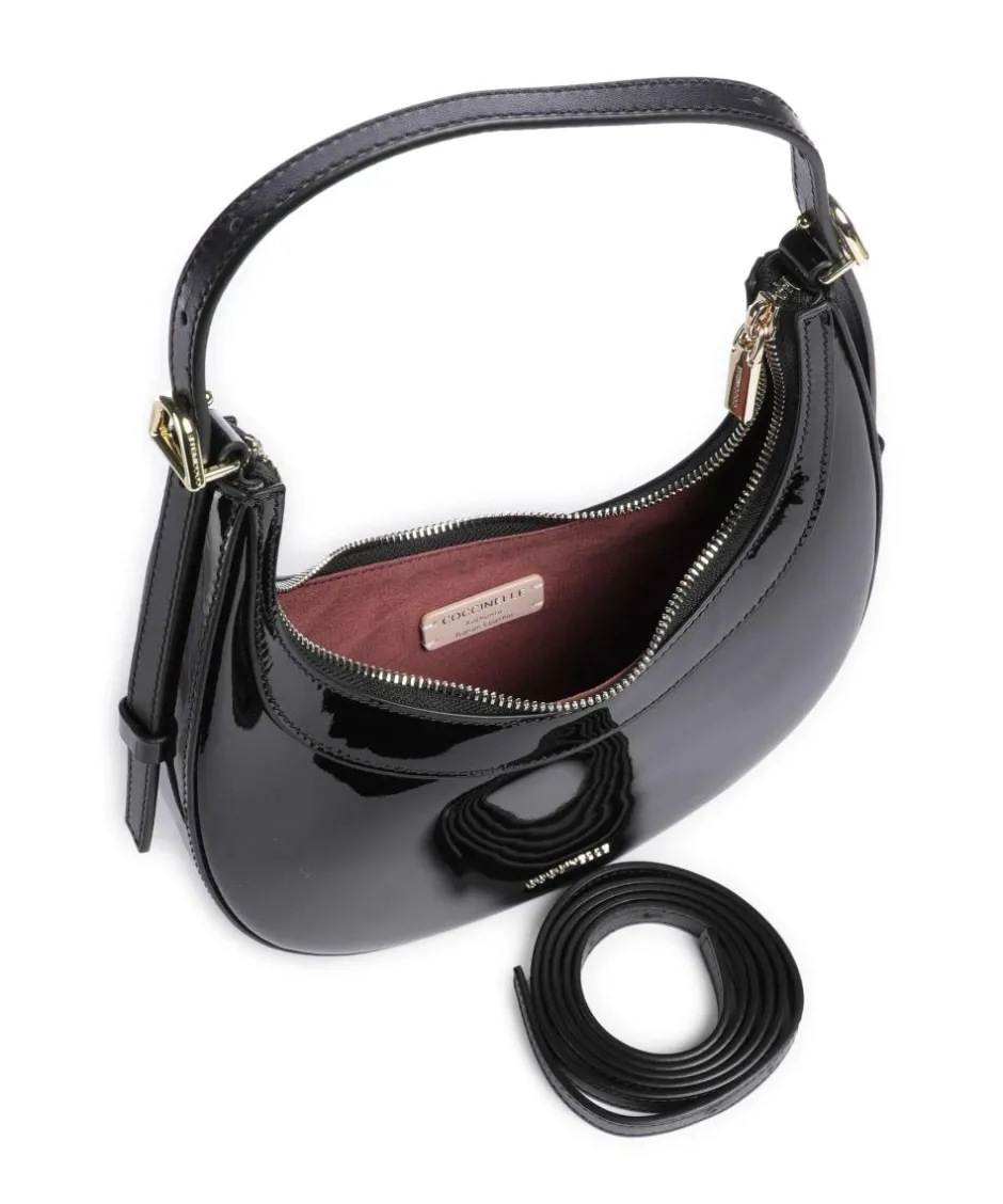 Coccinelle Shoulder Bags|Crossbody Bags-Whisper Patent Shoulder bag leather