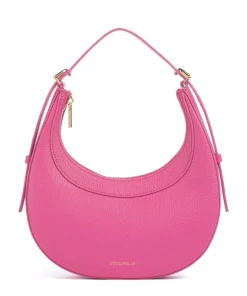 Coccinelle Shoulder Bags|Crossbody Bags-Whisper Shoulder bag grained cow leather