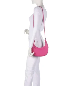Coccinelle Shoulder Bags|Crossbody Bags-Whisper Shoulder bag grained cow leather