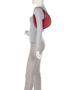 Coccinelle Shoulder Bags|Crossbody Bags-Whisper Shoulder bag grained cow leather