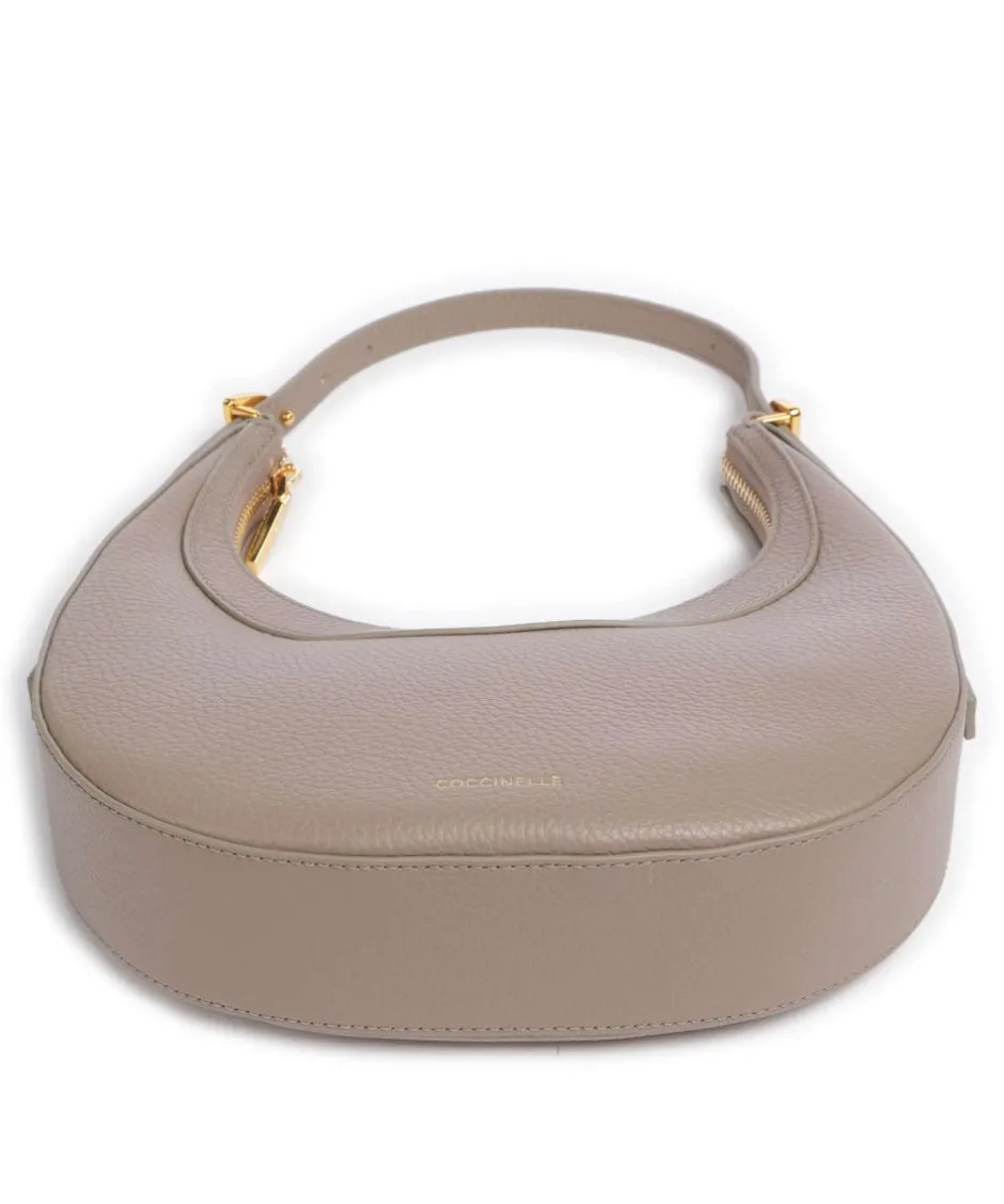 Coccinelle Shoulder Bags|Crossbody Bags-Whisper Shoulder bag grained cow leather