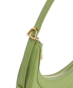 Coccinelle Shoulder Bags|Crossbody Bags-Whisper Shoulder bag grained cow leather