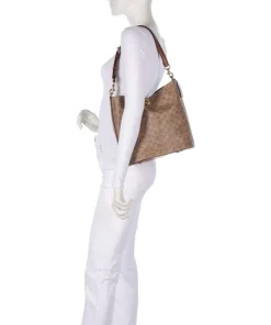 Coach Shoulder Bags|Hobo Bags-Willow Signature Hobo bag canvas