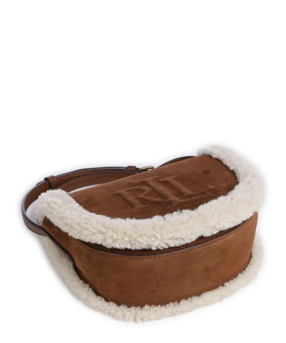 Lauren Ralph Lauren Crossbody Bags-Witley Medium Crossbody bag brushed cow leather, fur