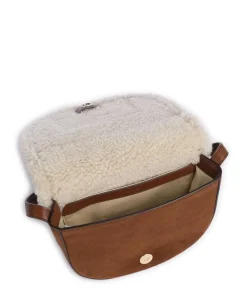 Lauren Ralph Lauren Crossbody Bags-Witley Medium Crossbody bag brushed cow leather, fur