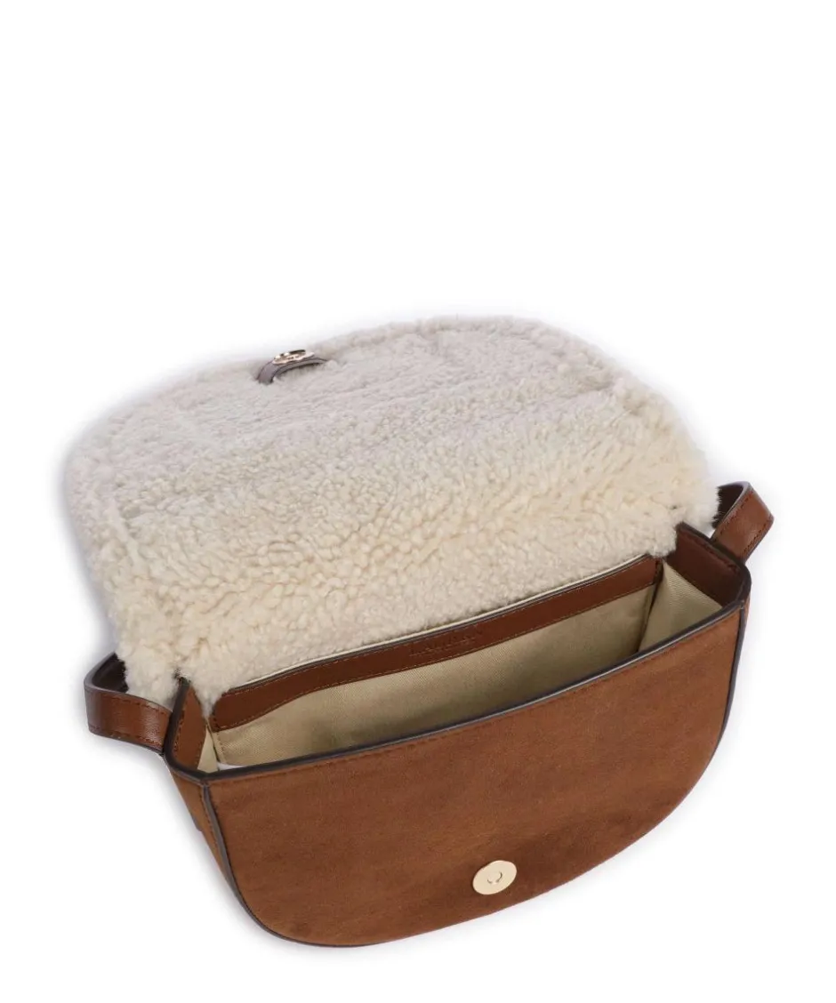 Lauren Ralph Lauren Crossbody Bags-Witley Medium Crossbody bag brushed cow leather, fur