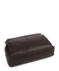 Piquadro Business- & Laptop Bags-Wollem Laptop bag 15″ grained cow leather