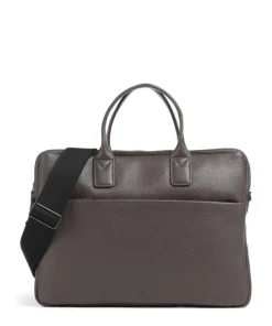 Markberg Business- & Laptop Bags-Wrap Briefcase 14″ grained cow leather