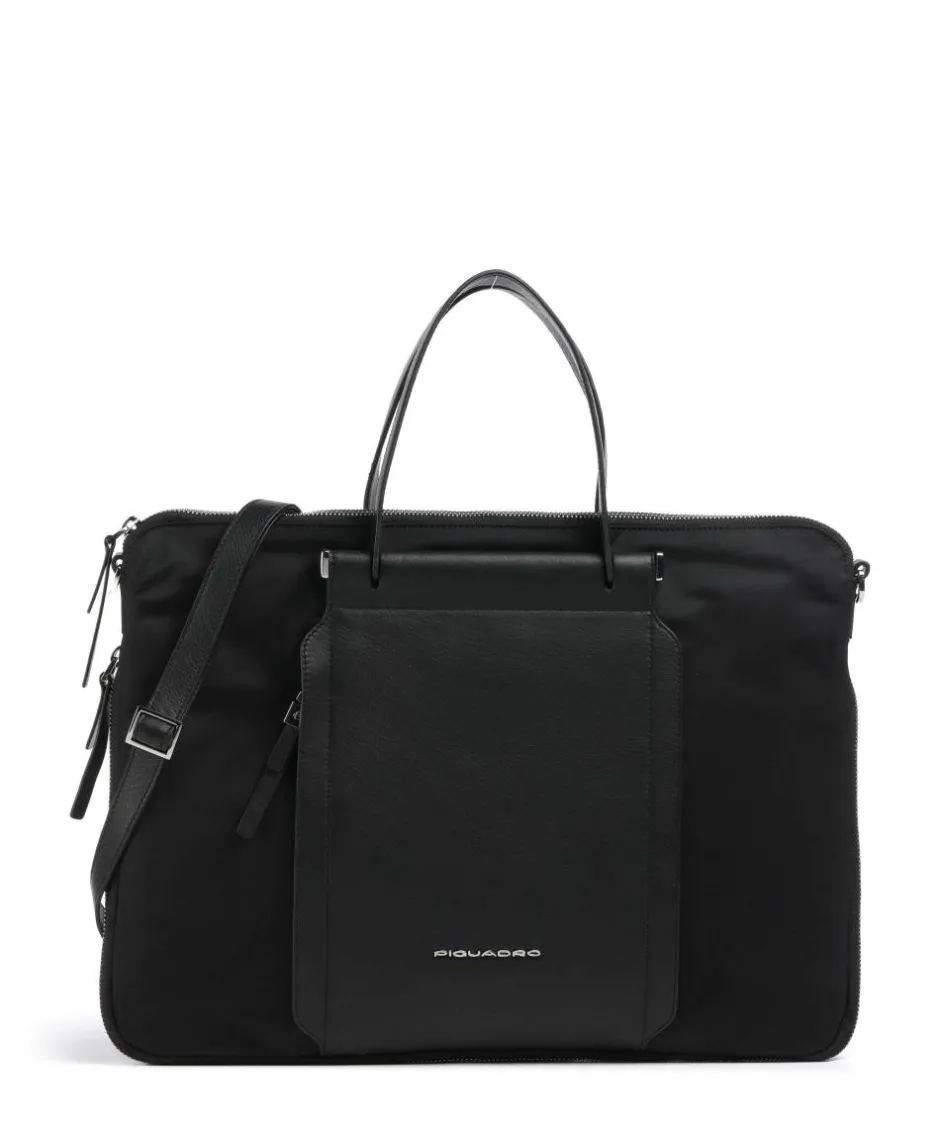 Piquadro Business- & Laptop Bags-W92T Briefcase 15″ recycled nylon