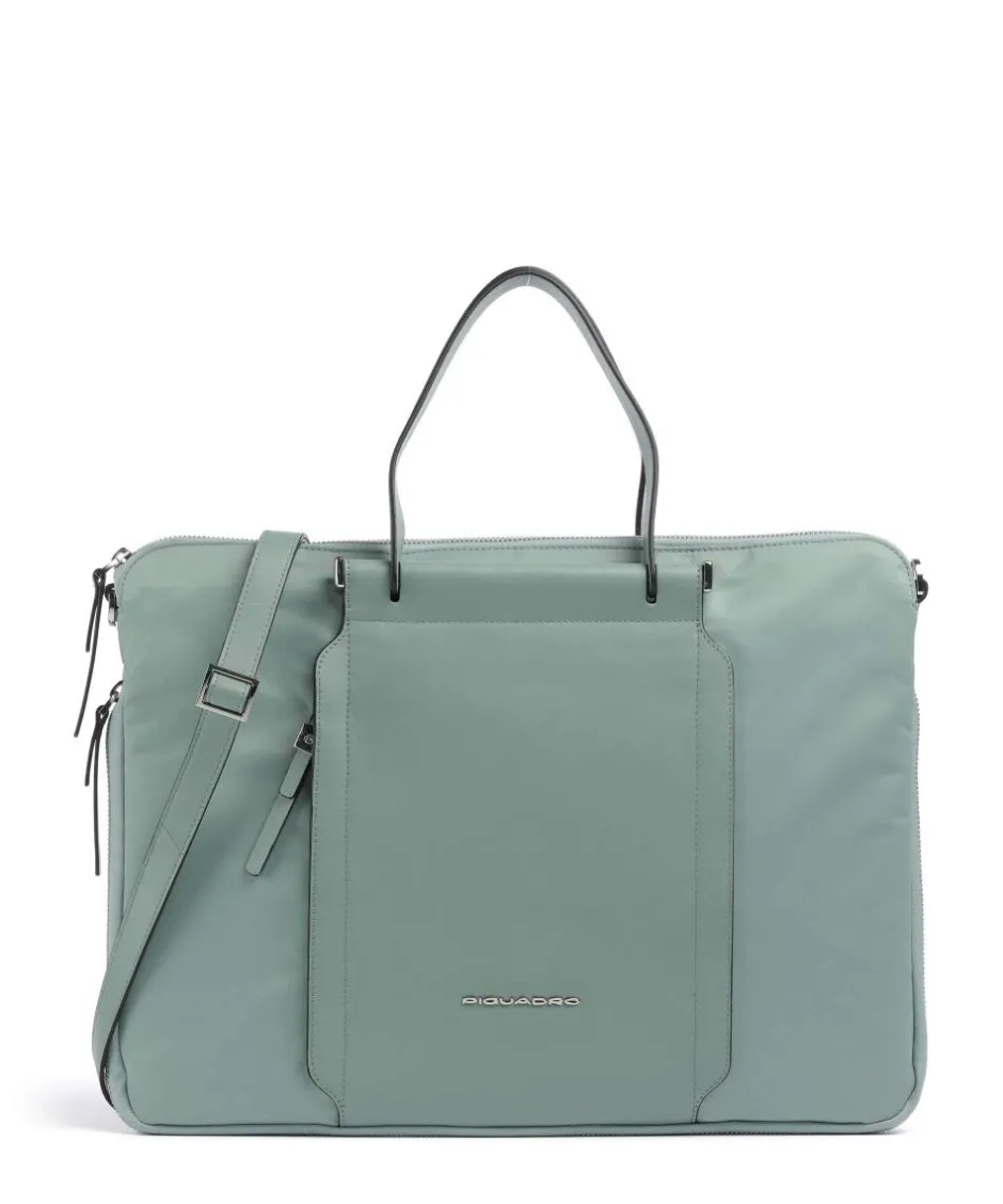 Piquadro Business- & Laptop Bags-W92T Briefcase 15″ recycled nylon